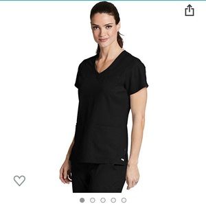 Greys Anatomy Black Scrub set
